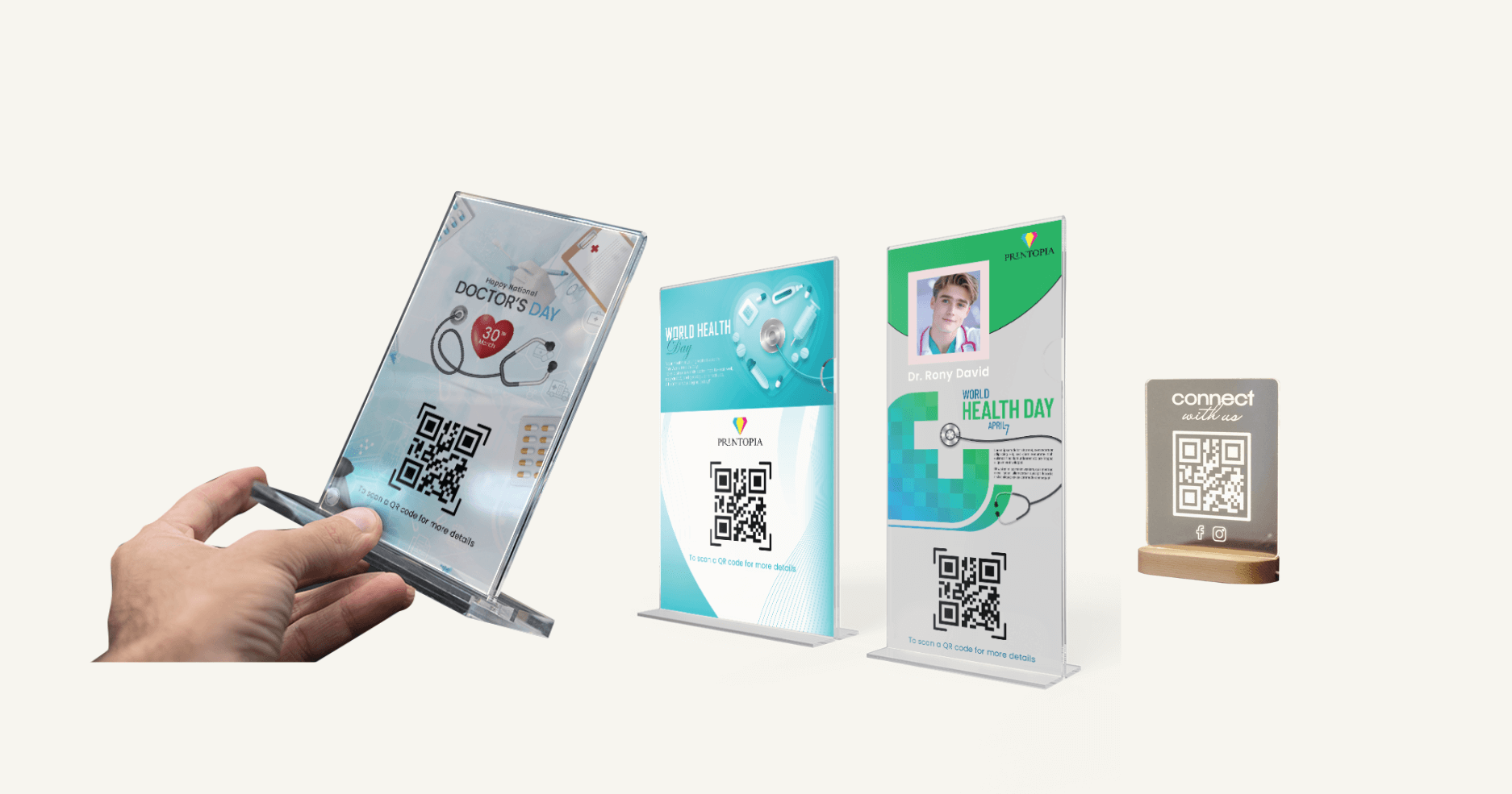 QR Code Stand